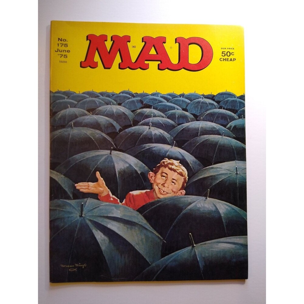 MAD Magazine #175 EC Comics June 1975 That's Entertainment Barnaby Jones